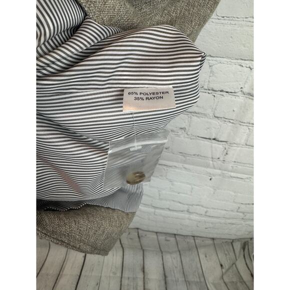 JOSEPH ABBAUD beige (gray undertone) mens career classic fit vest 6X NWOT - Picture 5 of 6